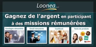Loonea: Des sondages, des missions, des gains réguliers Loonea